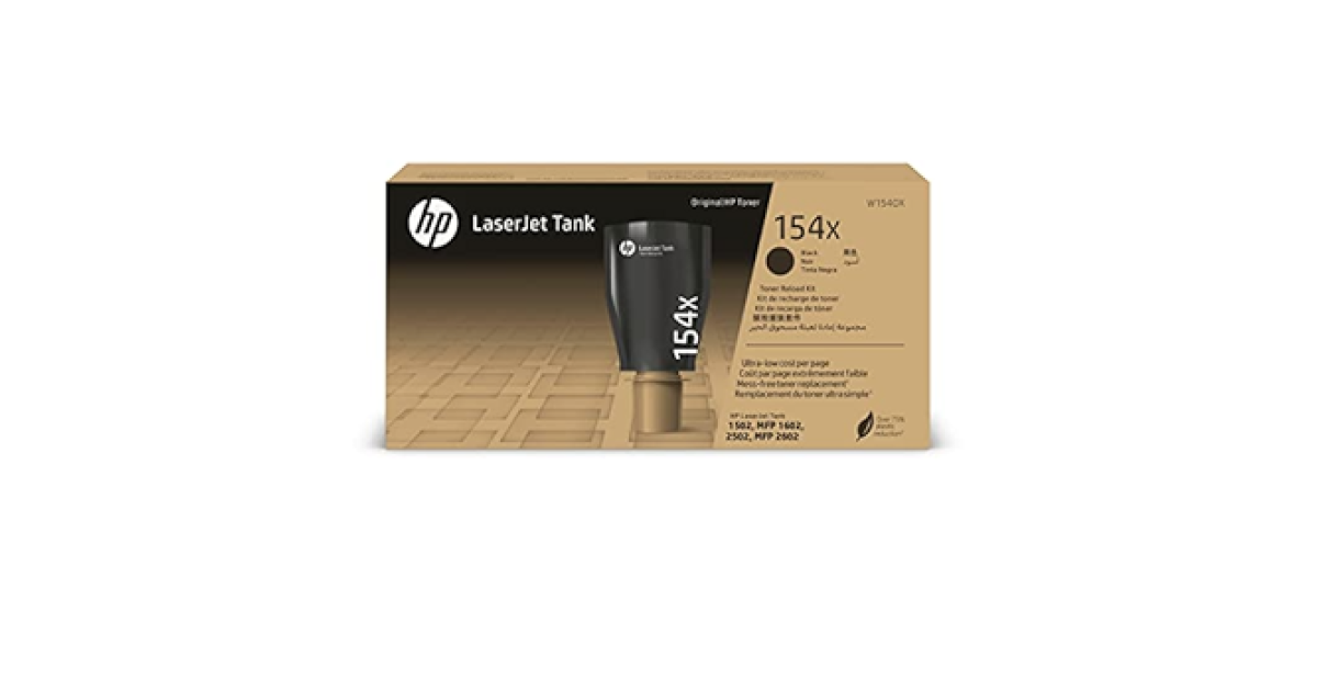 HP 154X Black Original LaserJet Toner Cartridge (W1540X) (Original) - CompuMe