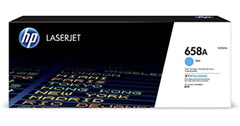 HP 658A CYAN Original LaserJet Toner Cartridge, W2001A ORGINAL