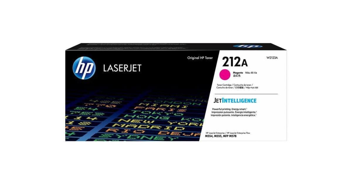 HP 212A Magenta Original LaserJet Toner Cartridge(W2123A)(Original) - CompuMe