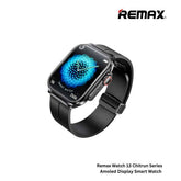 REMAX Watch 13 Chirei Series Amoled Display Smart Watch -Black