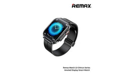 Remax Watch 13 Chirei Series Amoled Display Smart Watch Black