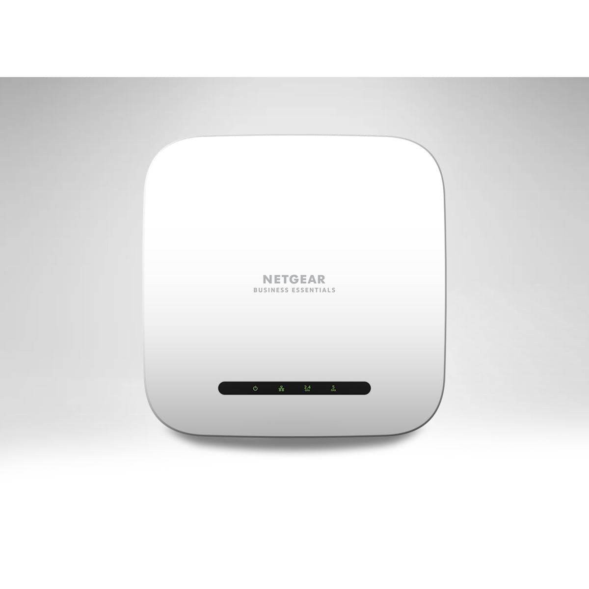 NETGEAR WiFi 6 Access Point (WAX214) - Dual-Band PoE Access Point AX1800 Wireless Speed | 1 x 1G Ethernet PoE Port | Up to 128 Devices | 802.11ax | WPA3 Security | MU-MIMO | Power Adapter Not Included | WAX214 | - CompuMe