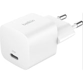 Belkin Boostcharge Compa 25w Usb C Pd Fast Charging Ac Charger For All Iphone 16 And Iphone 15 Models Samsung Galaxy S25, Ipad, Airpods, And More White