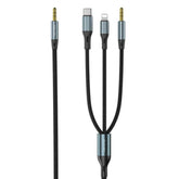 WK Design WDC - 135 3 IN 1 Audio Splitter, cables
