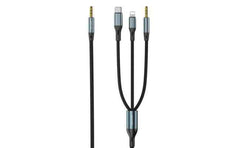 Wk Design Wdc 135 3 In 1 Audio Splitter, cables