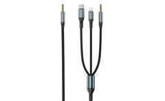 Wk Design Wdc 135 3 In 1 Audio Splitter, cables