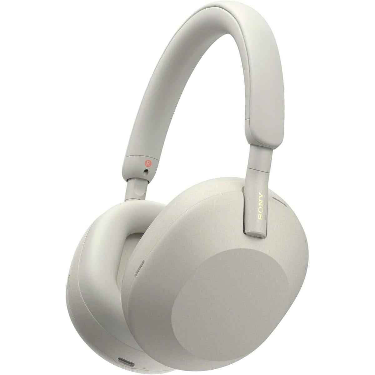 Sony Wireless Noise Canceling Bluetooth Headphone, Magnificent Sound, 30 Hour Battery Life, 32.81 Ft Effeive Range, 2.4 Ghz Band Frequency, Detachable Cord, Closed Dynamic Silver