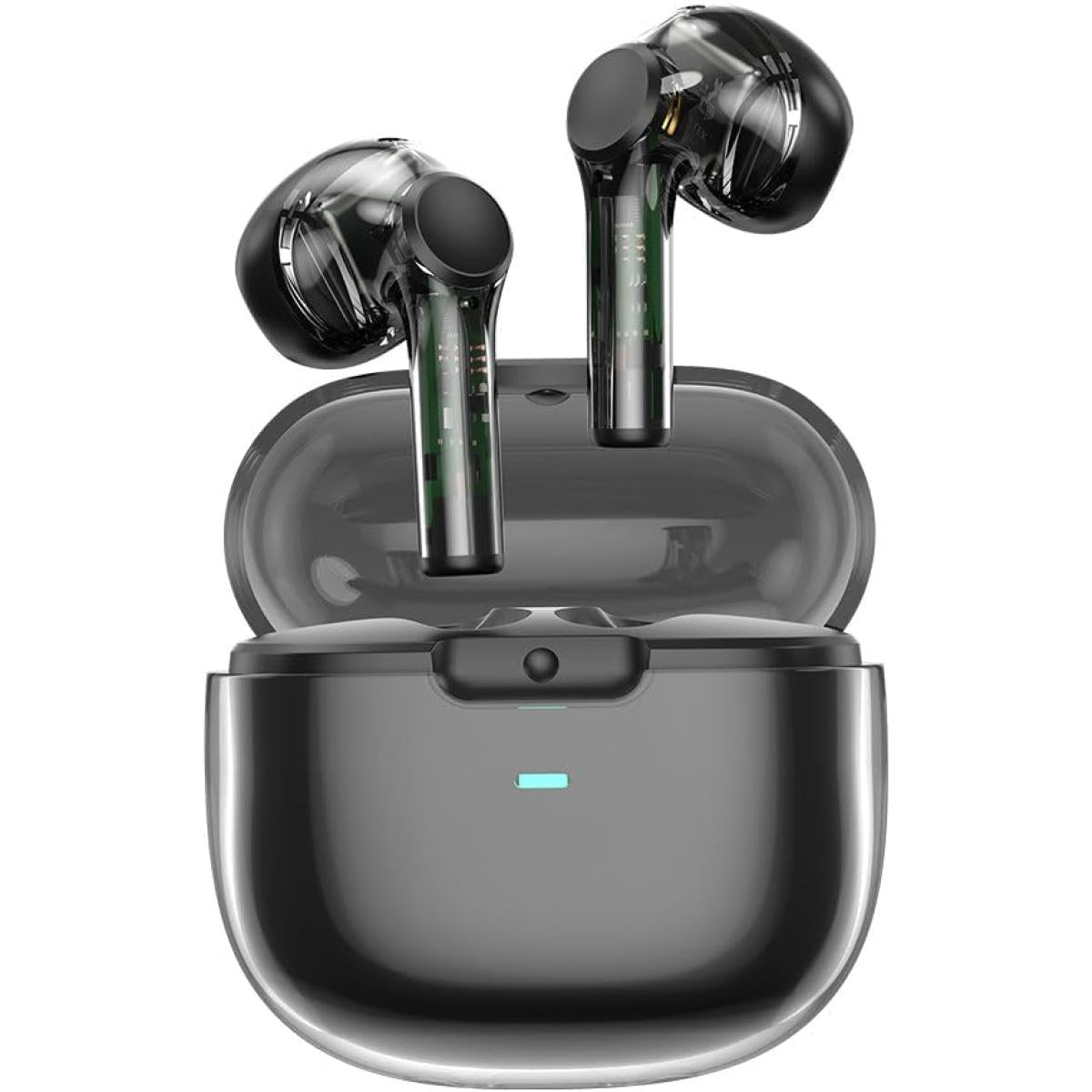 Wiwu Tws12 Pure Sound Tws Airbuds, Pure Bass Hf Sound True Wireless Stereo, Smart Voice Assistant Up To 24 Hours Black - CompuMe Wiwu Tws12 Pure Sound Tws Airbuds, Pure Bass Hf Sound True Wireless Stereo, Smart Voice Assistant Up To 24 Hours Black - CompuMe