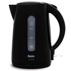WK1000 Fakir Water Heater, Black, 1.7 Liters, 2200 Watts
