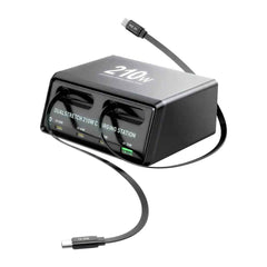 NO - Brand 6 - IN - 1 WLX - 60E Dual Stretch Desktop Charger Station 210W