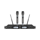 AISP WM-8211 UHF Wireless Handheld Two Microphones