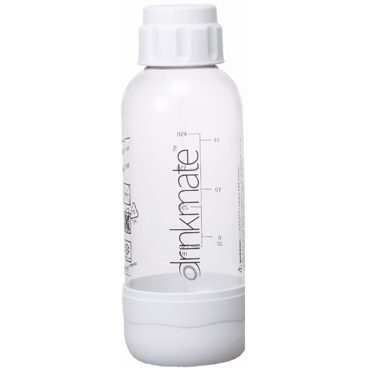 Drinkmate 1.0l Carbonating Bottles White, 1 Pack - CompuMe