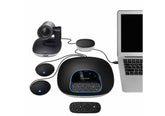 Logitech GROUP Video Conferencing Bundle with Expansion Mics for Mid to Large-sized Meeting Rooms w/ Extension Microphones