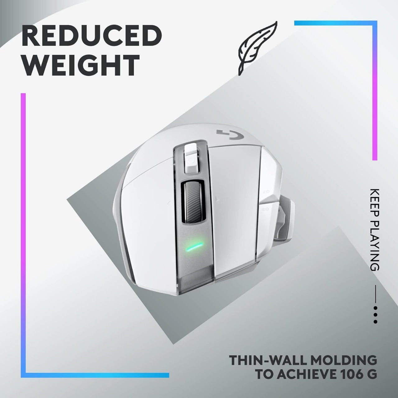 Logitech G502 X LIGHTSPEED WIRELESS GAMING MOUSE - CompuMe