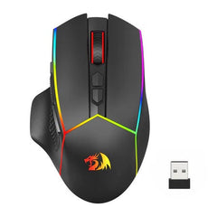 Redragon AXE PRO M814RGB 3 modes connections gaming mouse - CompuMe