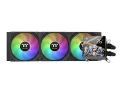 THERMALTAKE STEEL SHADOW FROST CPU WATER COOLING 360 LCD - BLACK
