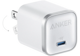 Anker Nano Charger A2692 – 45W GaN Fast Charger for iPhone, USB‑C Port, Samsung Super Fast Charging, ActiveShield Safety, Foldable Plug, White - 18 Months Warranty