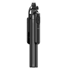 WiWU Wi-SE012 Live Broadcast Selfie Stick with Filled Lights + Remote Control Bluetooth for Smartphone - Black