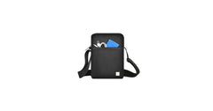 WiWU Hali Sling Bag – Waterproof Messenger Bag for Men, 1680D Polyester + PU Leather, Adjustable Shoulder Strap