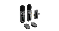 WiWU Wi-WM007 Dual Wireless Lavalier Microphone