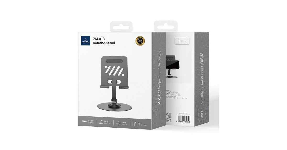 WiWU ZM-013 360° Rotatable Metal Phone & Tablet Stand