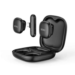 WiWU Wi-WM006 AI-Powered Noise-Cancelling Wireless Lavalier Microphone