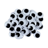 Wiggle Googly Eyes, Self Adhesive, Medium Size 20 Pieces
