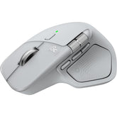 Logitech MX Master 4, Ergonomic Wireless Mouse with Advanced Performance Haptic Feedback, Ultra-Fast Scrolling, USB-C Charging, Bluetooth, Windows, MacOS - Pale Grey