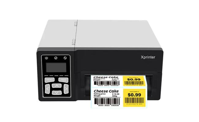 Xprinter Xp D481B 4 Inch Industrial Barcode Printer, point of