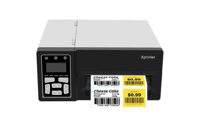 Xprinter Xp D481b 4 Inch Industrial Barcode Printer