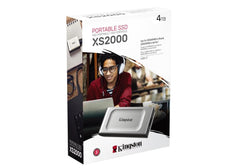 Kingston XS2000 SSD External Pocket-sized 4TB