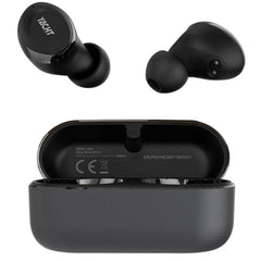 Hifuture Yacht True Bluetooth Wireless 5.2 Earbuds With Aptx Adaptive Qualcomm Chipset, Up To 20 Hours Battery Life, Wind Noise Cancellation 8.0, Ipx5 Black