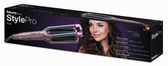 Beurer Wave Styler Ceramic Tool, 320-410Watts,4 in 1 Works on Three Curling Irons, Pink - HT 65