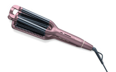 Beurer Wave Styler Ceramic Tool, 320-410Watts,4 in 1 Works on Three Curling Irons, Pink - HT 65