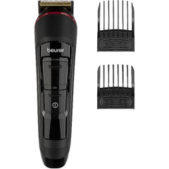 Beurer Beard Trimmer, 2Attachments For Trimming & Shaving Your Beard Battery, Black - MN4X
