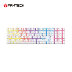 Fantech Mk314 Atom Air108 Low Profile Mechanical Gaming Keyboard White Red Switch