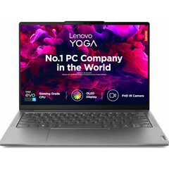 Lenovo Yoga Slim 6 (2024) NEW 13Gen Intel Core i5 13500H HIGH Performance 12-Cores Slim & Powerful Full Aluminium w/ OLED 400nits Display & BIG Battery - Storm Grey