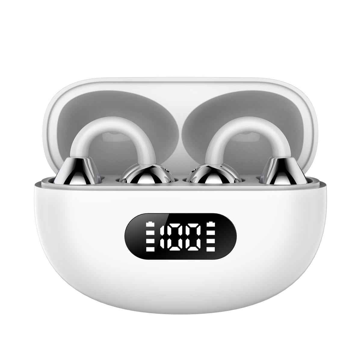 YXG-20 LED Digital Display Clip-On Wireless Earphone