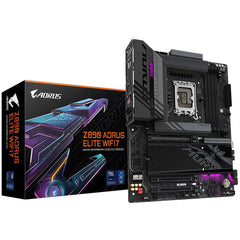 GIGABYTE Z890 AORUS ELITE WIFI7, Intel Core Ultra -Series 2-, LGA 1851-DDR5-PCIe 5.0-4xM.2 - ATX Gaming MotherBoard - Z890 A ELITE WIFI7 -