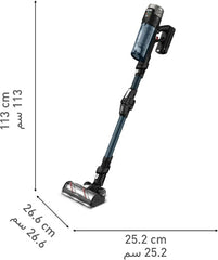 Tefal Cordless Vacuum Cleaner, X-Force Flex 13.60 Animal Aqua, 150 Air Watts, Blue - TETY9AD3HO