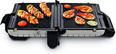 Tefal Grill Cooking Positions, Panini & Barbecue, 1700Watts, Grey - TEGC302B28