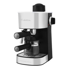 Lexical Coffee Maker Espresso, 850Watts, Black - LEM-0603