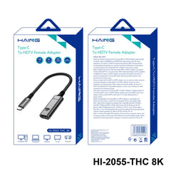 Haing Hi 2055 Thc Type C To Hdmi Female Adapter 8k60hz Thunderbolt 4