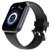 Hifuture Zone2 Bluetooth Calling Smart Watch, 1.96 Inch Amoled Ips Display, Ip68 Waterproof, Health Monitoring & 100+ Sports Modes, Up To 7 Days Battery Life Black