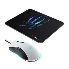 HAVIT MS1037CM /W/B GAMING MOUSE AND MOUSE PAD COMBO