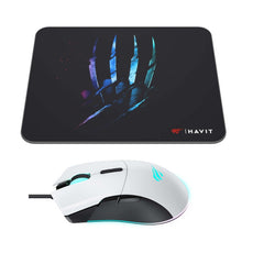 HAVIT MS1037CM /W/B GAMING MOUSE AND MOUSE PAD COMBO