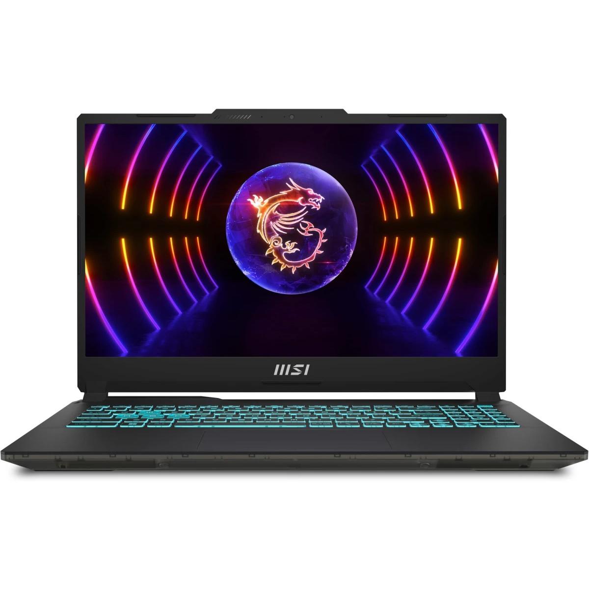 MSI Cyborg 15 A13VF Gaming Laptop 15.6 FHD 144Hz IPS, 13Gen Intel Core i7-13620H, Nvidia RTX 4060 8GB GDDR6, 16GB DDR5 RAM, M.2 512GB Gen4 - Black - A13VF -