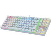 Redragon K552 Kumara 87 Keys Mechanical Gaming Keyboard Rgb Led Backlit Wired Anti Dust Proof Blue Switches White