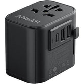 Anker 312 PowerExtend 30W, Wall Charger with Travel Plug, 1-Ports USB-C, 2-Ports USB-A, Wall Plug, 312 Outlet Extender, Black
