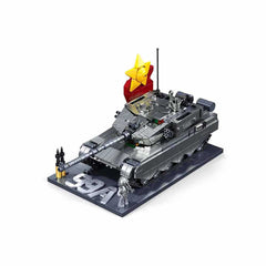 Sluban ModelBricks 1/35 ZTZ-99AS Tank (Metal Coating Version) – 1079 Pieces